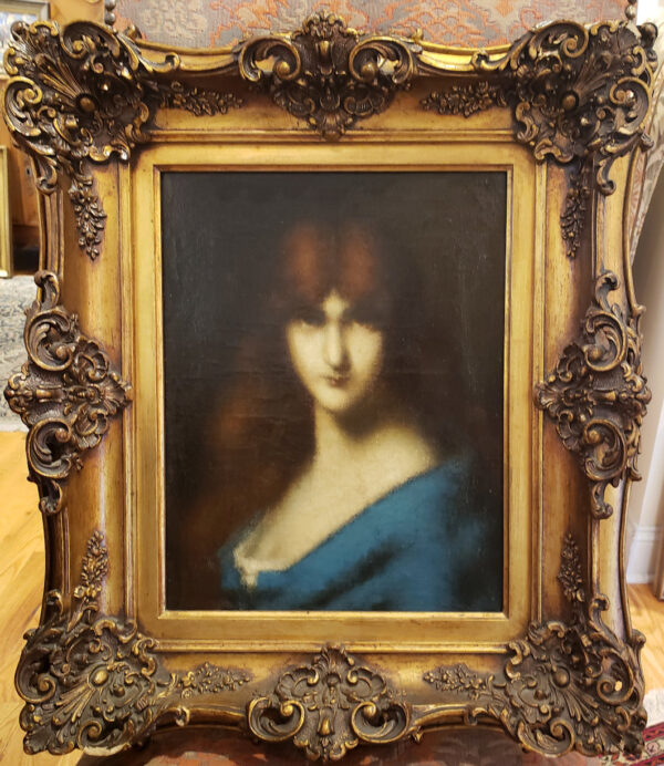 Jean-Jacques Henner (1829 - 1905) “Ideal Head” - Image 16