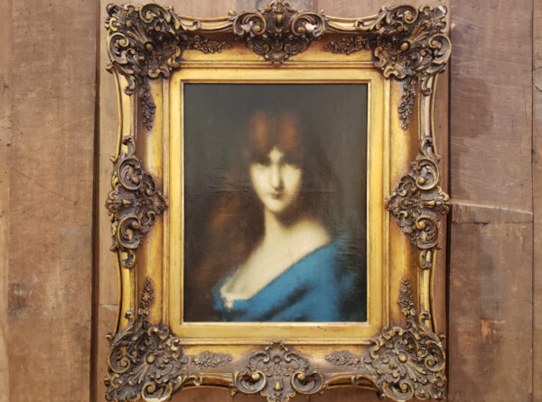 Jean-Jacques Henner (1829 - 1905) “Ideal Head” - Image 2