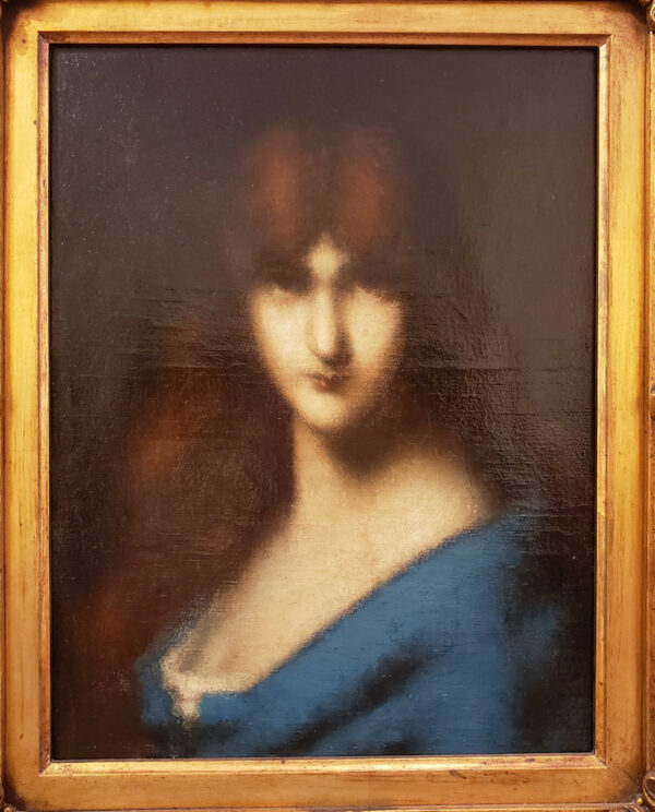 Jean-Jacques Henner (1829 - 1905) “Ideal Head” - Image 3