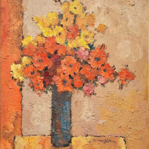 Johannes Van Dijk (1913 - 2000) Mid Century Modern Still Life