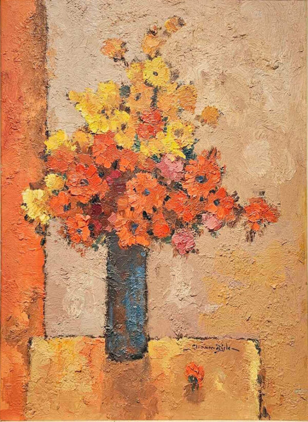 Johannes Van Dijk (1913 - 2000) Mid Century Modern Still Life
