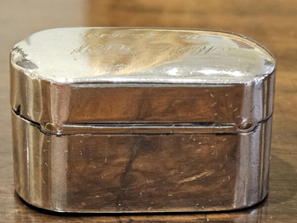 John Shaw Circa 1815 Nutmeg Grater in Sterling Silver. - Image 5