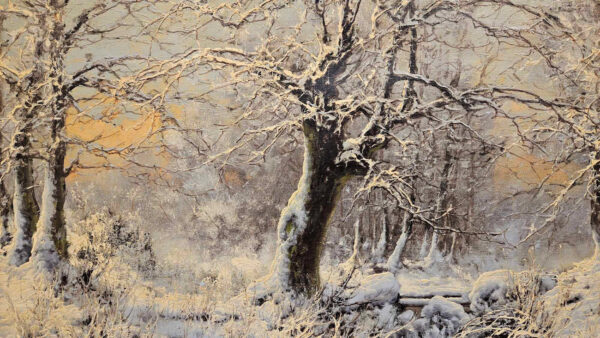 Laszlo Neogrady (1896 - 1962),"Paisaje Nevado", (Snowy Landscape) Oil on Canvas - Image 6