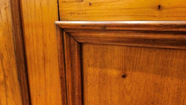 Late 19th Century Louis Philippe Cherry Bibliotheque Bookcase - Image 10