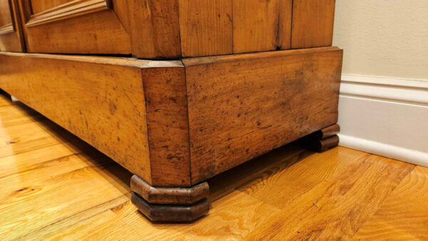 Late 19th Century Louis Philippe Cherry Bibliotheque Bookcase - Image 19