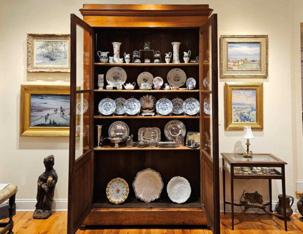 Late 19th Century Louis Philippe Cherry Bibliotheque Bookcase - Image 23