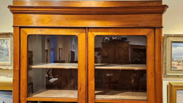 Late 19th Century Louis Philippe Cherry Bibliotheque Bookcase - Image 6