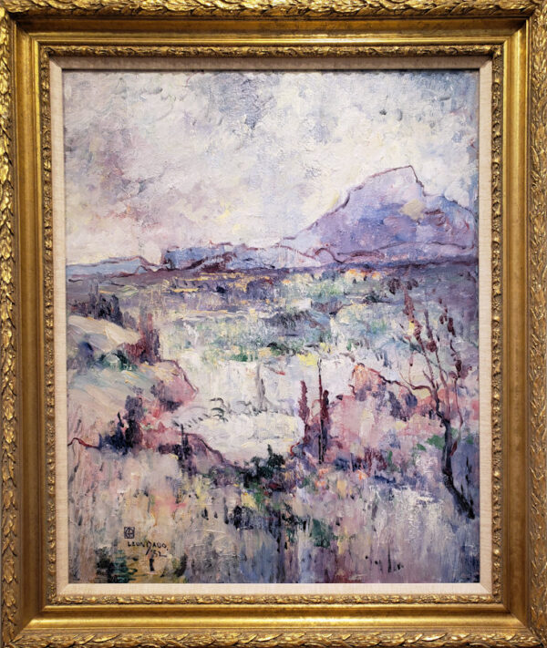 "Landscape, Provence" by Leon Dabo, NA(1864-1960) - Image 2