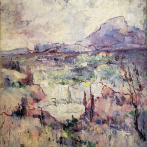 "Landscape, Provence" by Leon Dabo, NA(1864-1960)