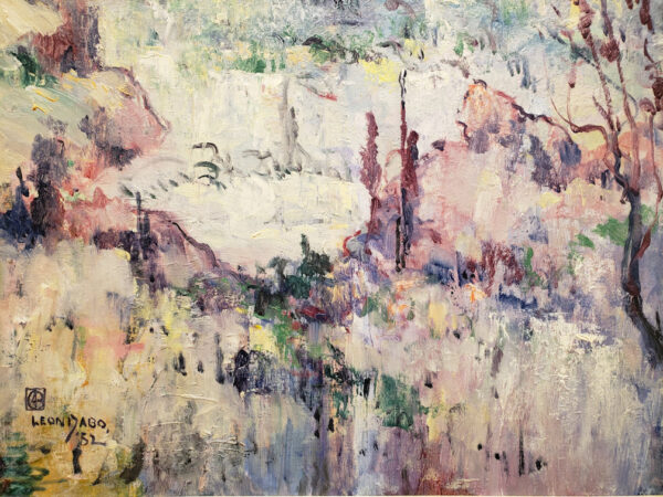 "Landscape, Provence" by Leon Dabo, NA(1864-1960) - Image 9