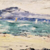 Leon Dabo, NA (1864-1960) "Fishing Boat: Saint Tropez, No. 14" SOLD - Image 9