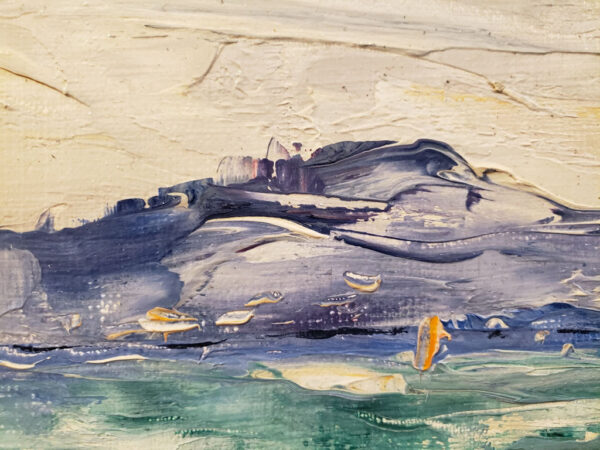Leon Dabo, NA (1864-1960) "Fishing Boat: Saint Tropez, No. 14" - Image 15