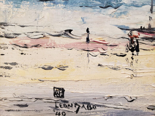 Leon Dabo, NA (1864-1960) "Fishing Boat: Saint Tropez, No. 14" - Image 17