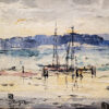 Leon Dabo, NA (1864-1960) "Fishing Boat: Saint Tropez, No. 14" SOLD - Image 6
