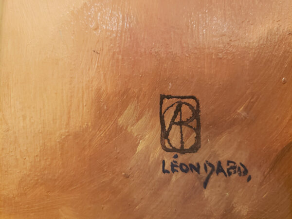 "Fleurs, No.3 Arrangement in Amber & Gold" Oil on Board by Leon Dabo, NA(1864-1960) SOLD - Image 12