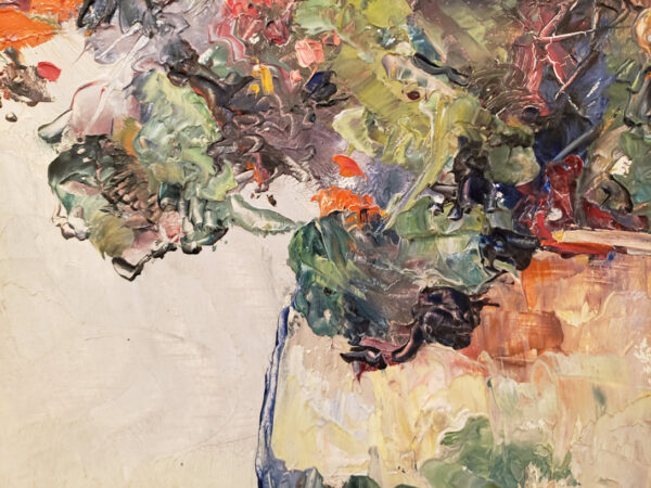 "Fleurs, St. Tropez, 1940" Oil on Board by Leon Dabo, NA(1864-1960) - Image 11