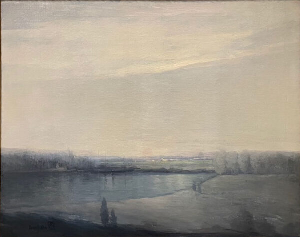 "Moore Park, Sunset" by Leon Dabo, NA(1864-1960)