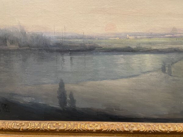 "Moore Park, Sunset" by Leon Dabo, NA(1864-1960) - Image 4