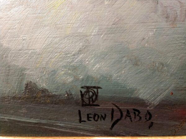 "New York Dawn, The Hudson" by Leon Dabo, NA(1864-1960) - Image 16