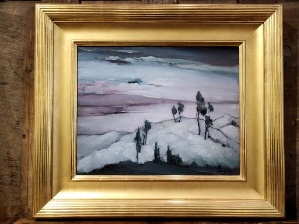 "New York Dawn, The Hudson" by Leon Dabo, NA(1864-1960) - Image 2