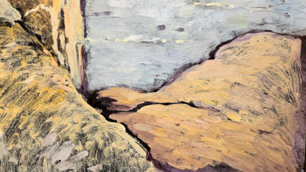 Leon Dabo (1864-1960) "View of Sputen Duvil, Palisades" Oil on Canvas - Image 13