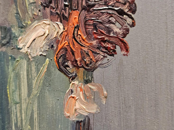 Leon Dabo (1864-1960) “French Floral in Paris” Oil on Panel - Image 15