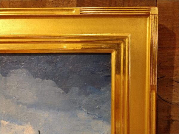 "The Sea" Oil on Board by Leon Dabo, NA(1864-1960) - Image 11