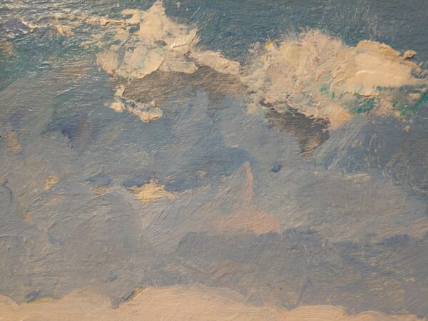 "The Sea" Oil on Board by Leon Dabo, NA(1864-1960) - Image 12