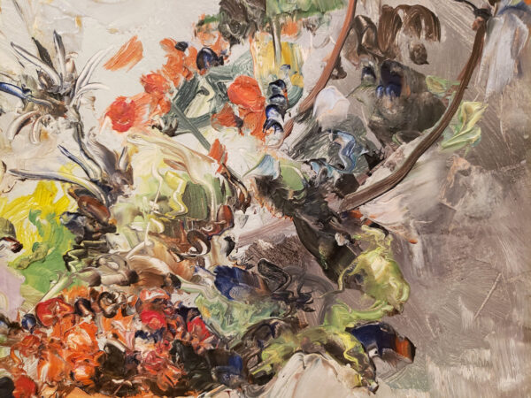 "Summer Bouquet, St. Tropez, 1939" Oil on Board by Leon Dabo, NA(1864-1960) - Image 11