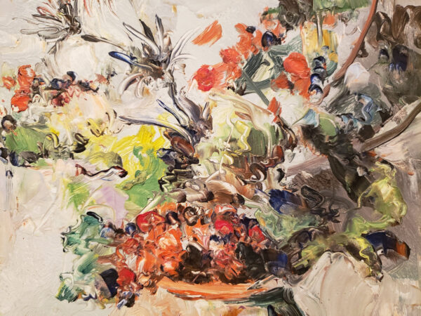 "Summer Bouquet, St. Tropez, 1939" Oil on Board by Leon Dabo, NA(1864-1960) - Image 12