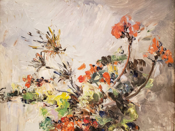 "Summer Bouquet, St. Tropez, 1939" Oil on Board by Leon Dabo, NA(1864-1960) - Image 6