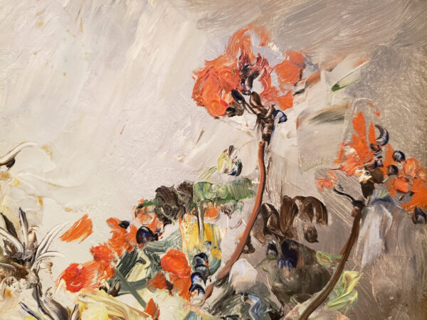 "Summer Bouquet, St. Tropez, 1939" Oil on Board by Leon Dabo, NA(1864-1960) - Image 10