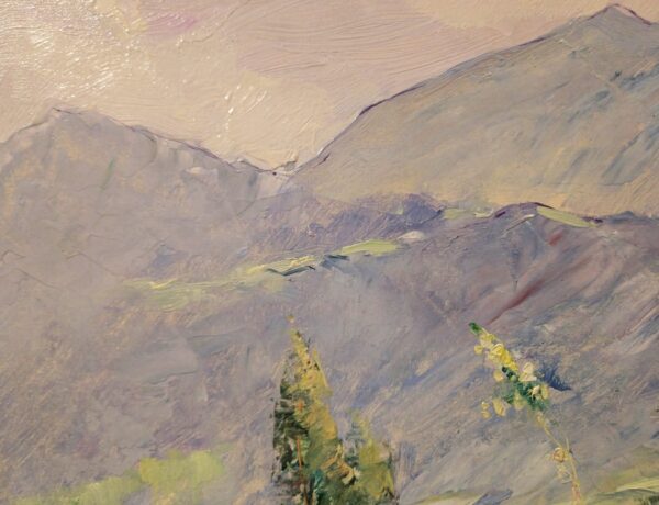 "Talloires, Haute-Savoie" by Leon Dabo, NA(1864-1960) - Image 3