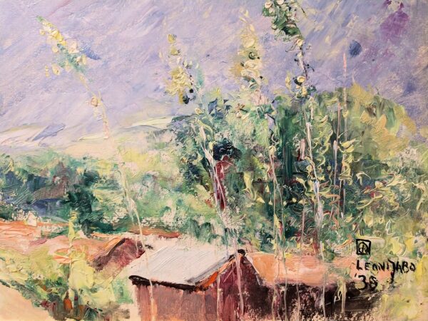 "Talloires, Haute-Savoie" by Leon Dabo, NA(1864-1960) - Image 6
