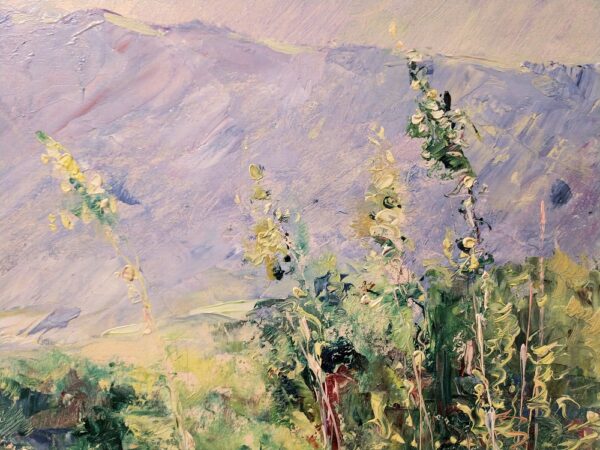 "Talloires, Haute-Savoie" by Leon Dabo, NA(1864-1960) - Image 7