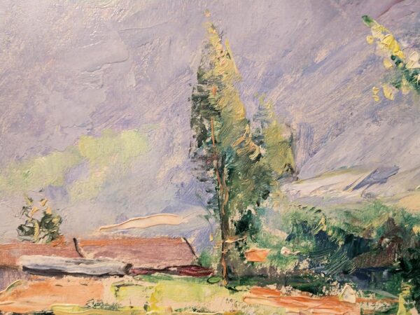 "Talloires, Haute-Savoie" by Leon Dabo, NA(1864-1960) - Image 8