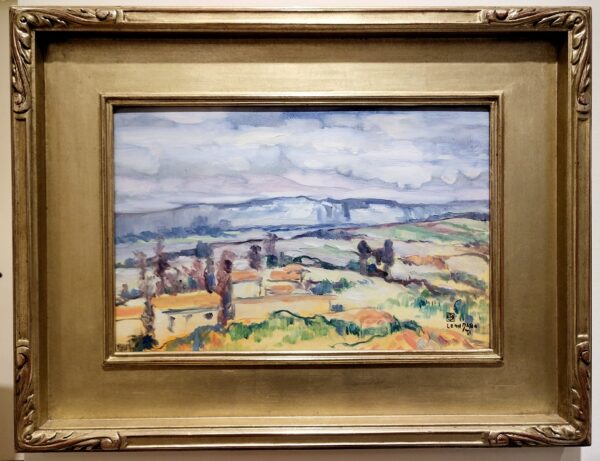 "Aix en Provence" Oil on Canvas laid on Board by Leon Dabo, NA (1864-1960) - Image 3