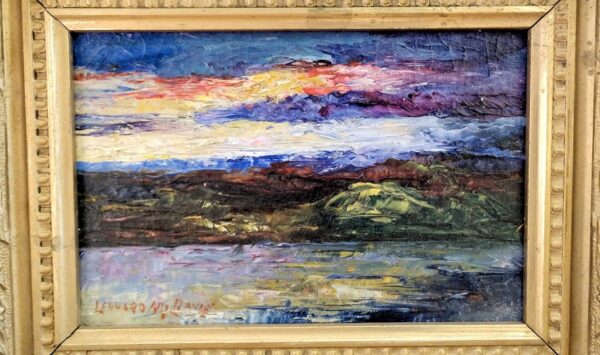 "Alaska" Oil on Canvas by Leonard Moore Davis (1864-1938) - Image 3