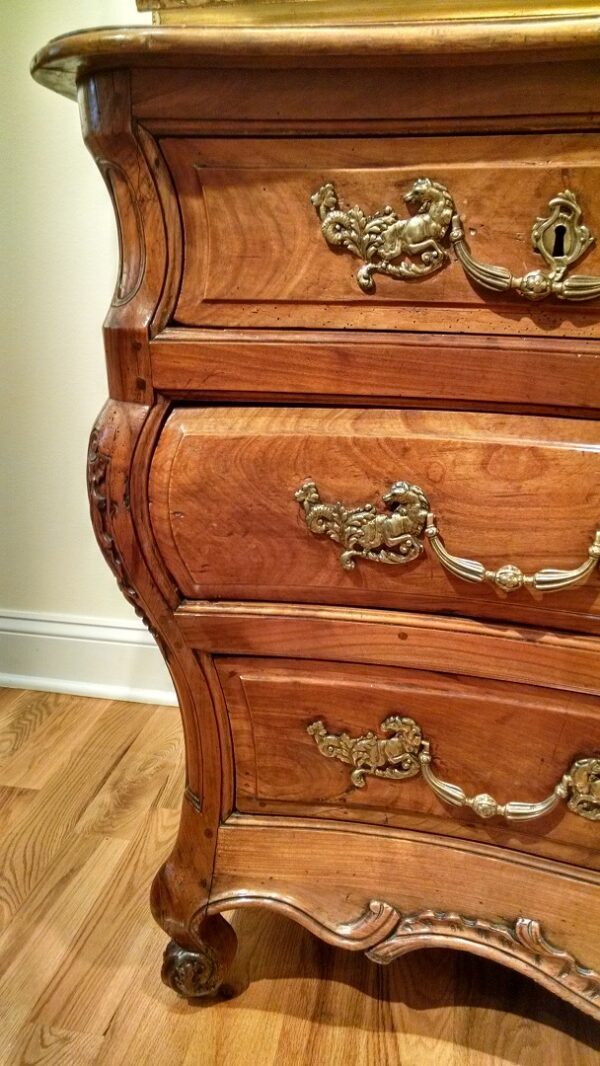 18th Century French Provincial Fruitwood Commode - Image 22