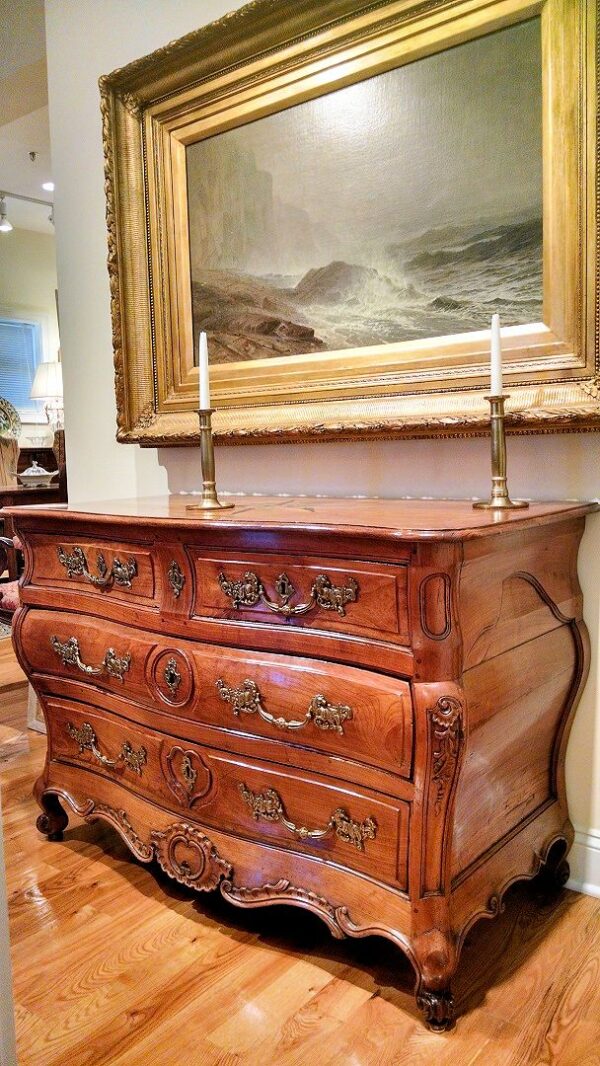 18th Century French Provincial Fruitwood Commode - Image 30