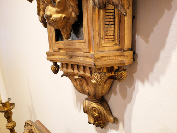 Gilt Bronze Louis XVI Cartel Clock by André-Georges Guiot - Image 13