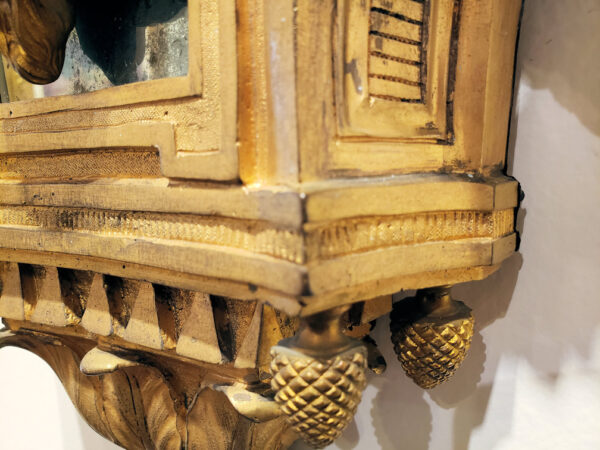 Gilt Bronze Louis XVI Cartel Clock by André-Georges Guiot - Image 11