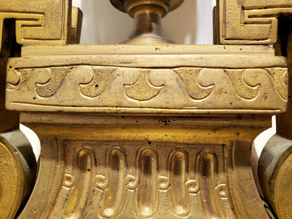 Gilt Bronze Louis XVI Cartel Clock by André-Georges Guiot - Image 12