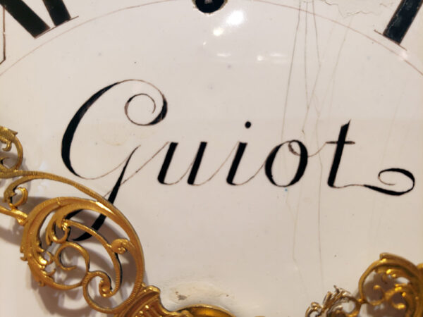 Gilt Bronze Louis XVI Cartel Clock by André-Georges Guiot - Image 8