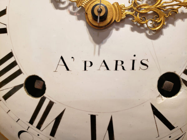 Gilt Bronze Louis XVI Cartel Clock by André-Georges Guiot - Image 7