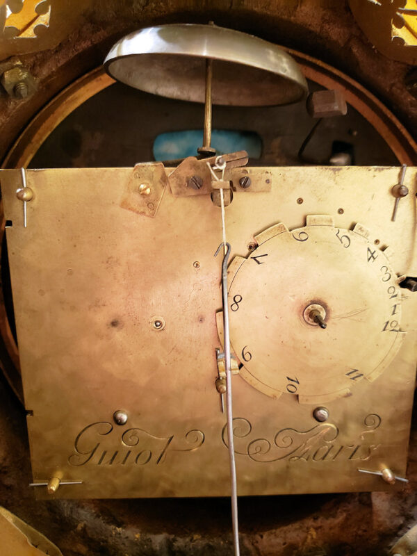 Gilt Bronze Louis XVI Cartel Clock by André-Georges Guiot - Image 2