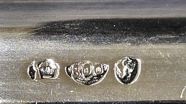Ludwig Neresheimer Hanau German 800 Silver Dresser Set - Image 15
