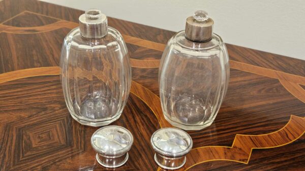 Ludwig Neresheimer Hanau German 800 Silver Dresser Set - Image 7