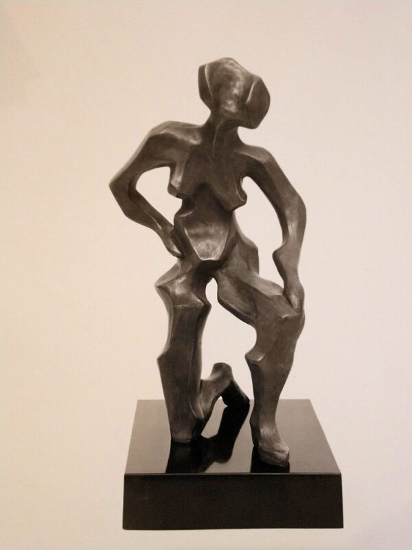"Kneeling Women" Sculpture in Bonded Bronze by Madeleine Heumann (1933-2018) - Image 9