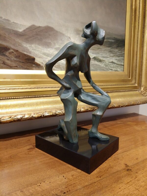 "Kneeling Women" Sculpture in Bonded Bronze by Madeleine Heumann (1933-2018)
